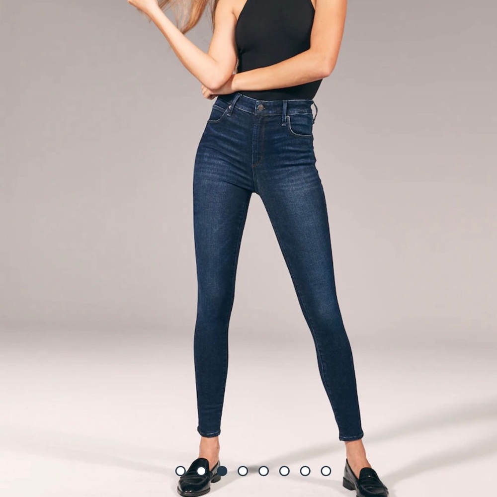 Abercrombie Super Skinny High Rise Jeans size 10